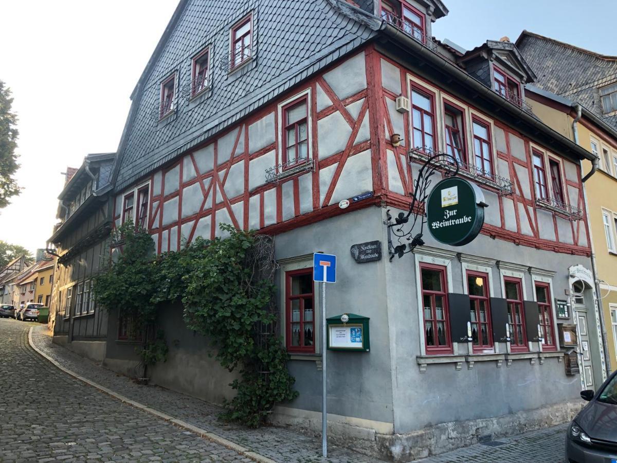 Gasthaus Zur Weintraube Bad Langensalza Exterior foto