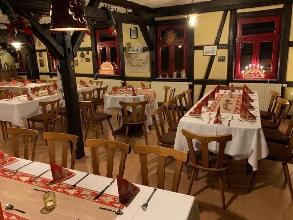 Gasthaus Zur Weintraube Bad Langensalza Exterior foto
